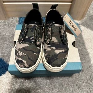 Toms Kids Camouflage Sneakers